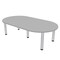 Skutchi Designs 45.25 in W, 84 in L, 29 in H, Engineered Wood Top, Grey HAR-RAC-46X84-PT-01 - alternate 1